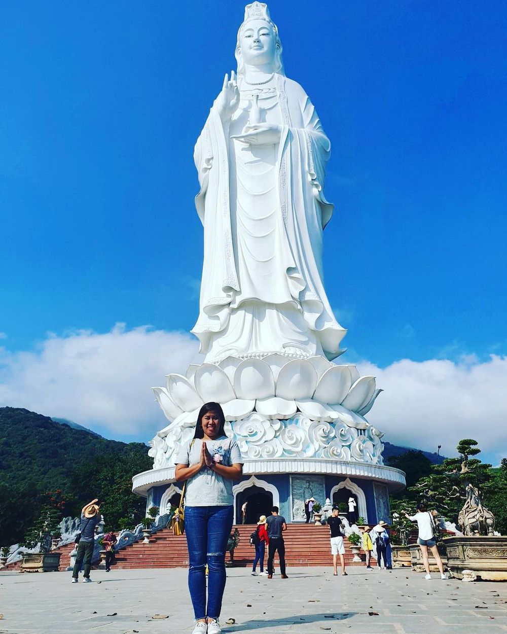 An Exciting Adventure to The Largest Pagoda in Danang - Linh Ung Pagoda on Son Tra Peninsula