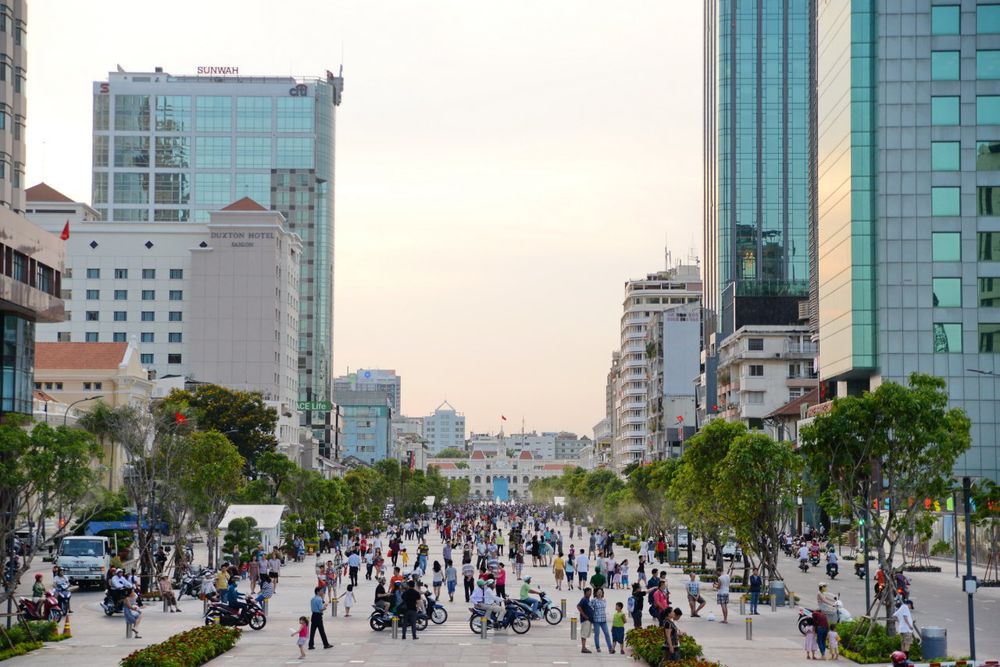 living in saigon
